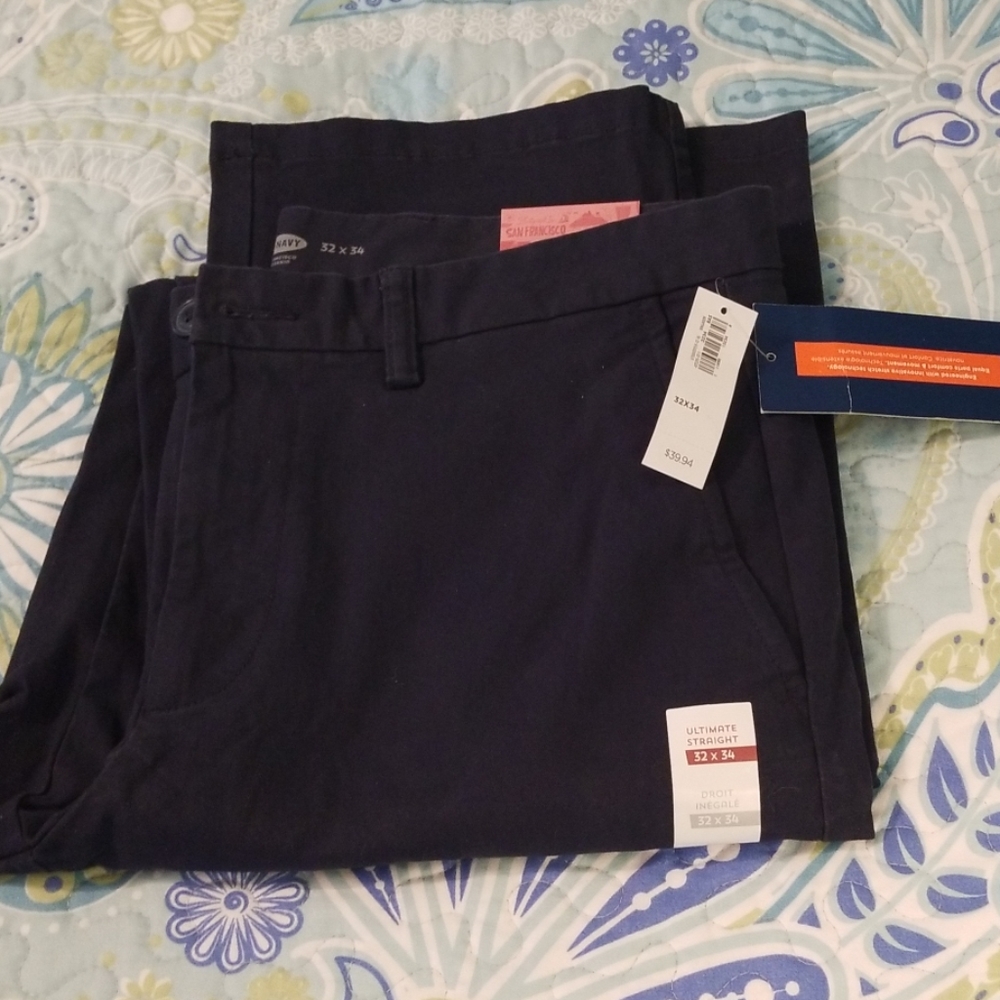 Men's Old Navy - Navy Colored Men's Slacks 32x34